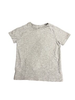 H&M Kids Heather Gray Short Sleeve Tee - Size 6X/7